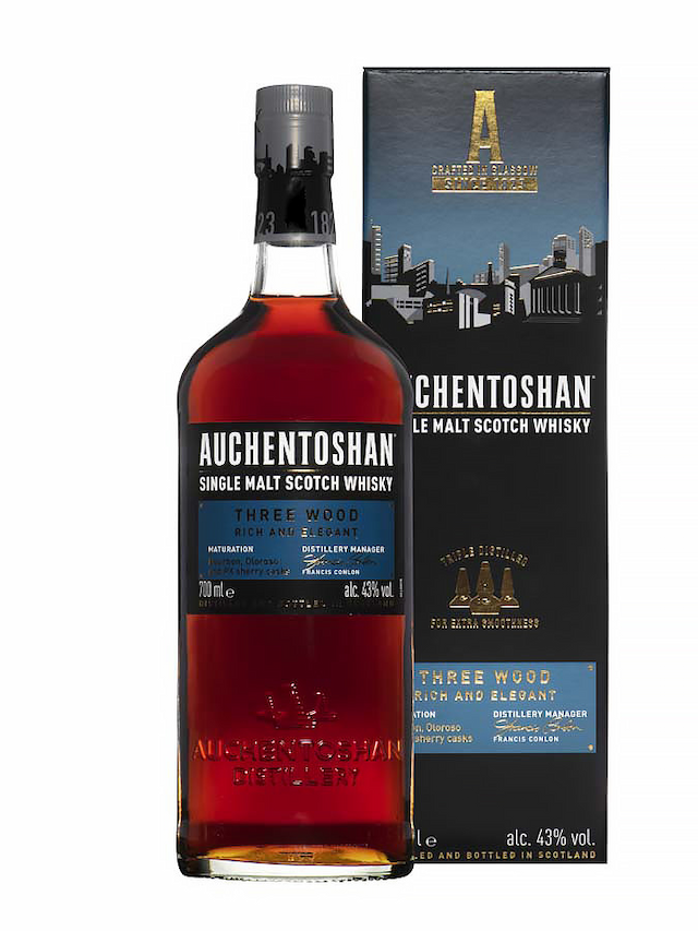 AUCHENTOSHAN Three Wood - secondary image - Whiskies less than 100 €