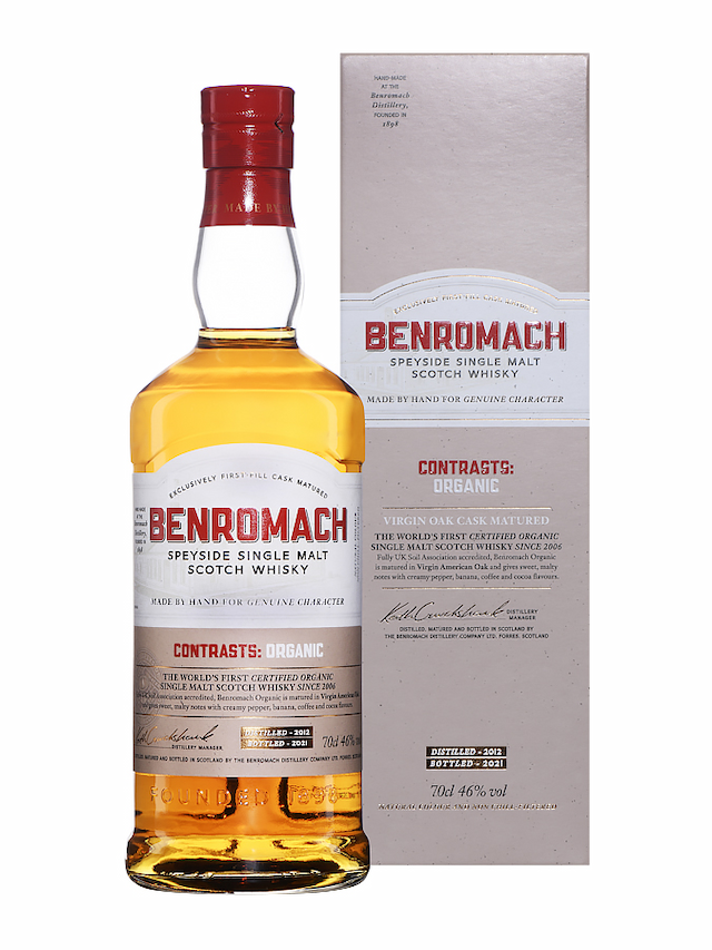 BENROMACH Organic - visuel secondaire - Whiskies à moins de 150 €