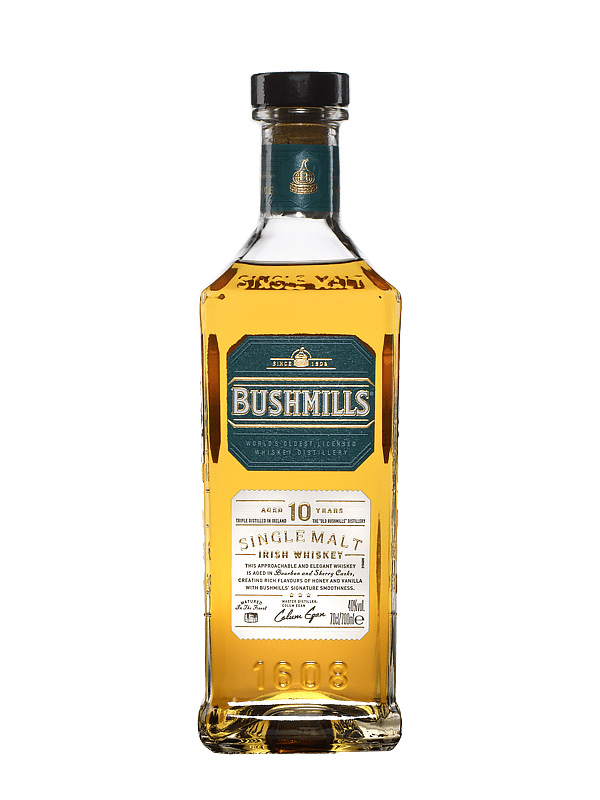 BUSHMILLS 10 ans - visuel secondaire - Les whiskies du Monde à moins de 60€