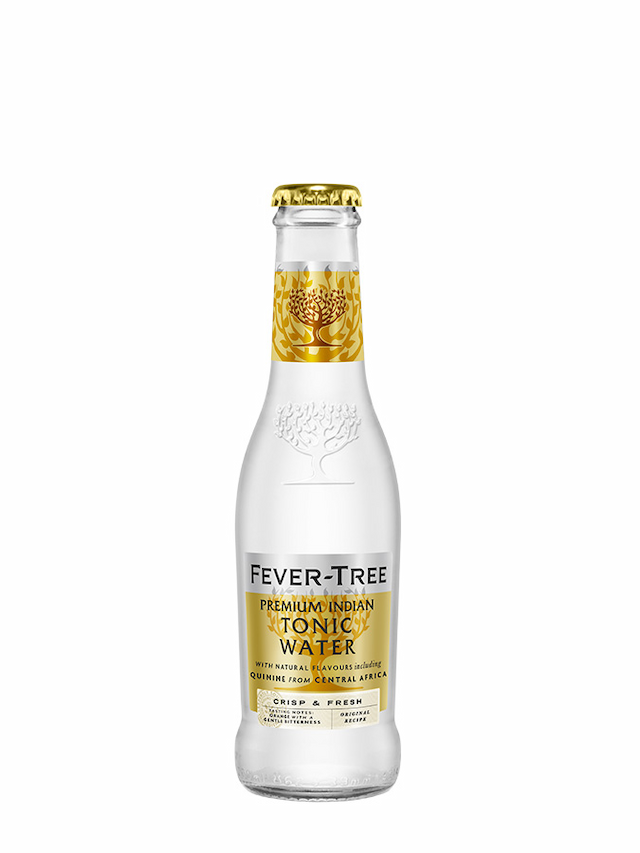 FEVER-TREE Premium Indian Tonic Water 24 X 200 ML Etiquette FR