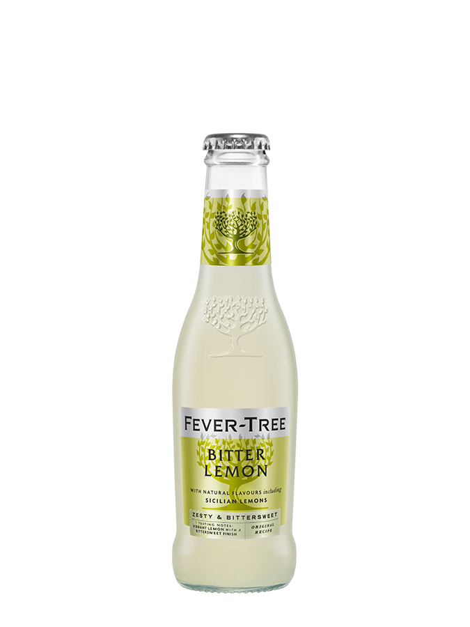 FEVER-TREE Bitter Lemon Tonic Water 4 X 200 ML - visuel principal