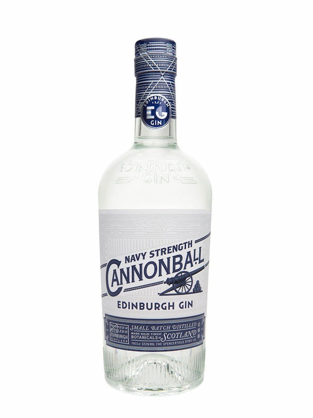 EDINBURGH Gin Cannonball Navy Strength - visuel secondaire - Embouteilleur Officiel