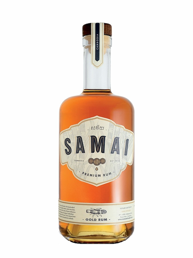 SAMAI Gold Rum - visuel secondaire - Embouteilleur Officiel