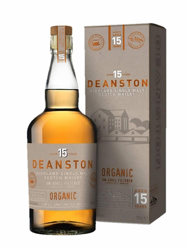 DEANSTON 15 ans Organic - visuel secondaire - Les Whiskies