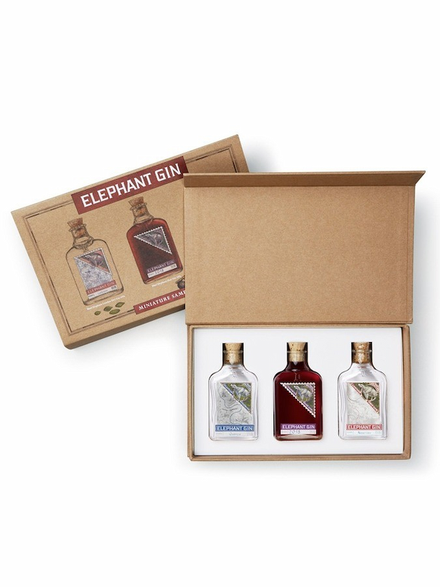 ELEPHANT Gin Mini 3-pack gift set - visuel secondaire - Embouteilleur Officiel