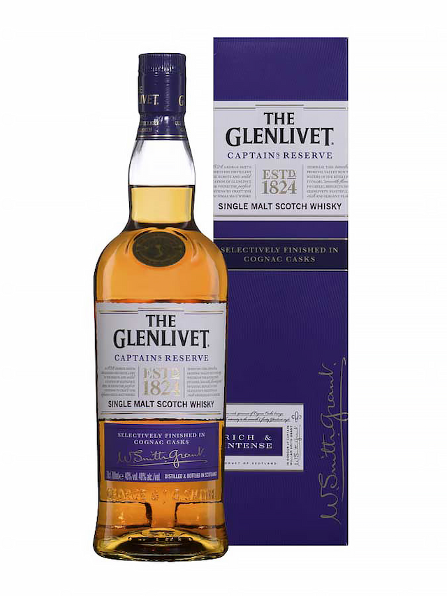 GLENLIVET (The) Captain's Reserve - visuel secondaire - Les Whiskies