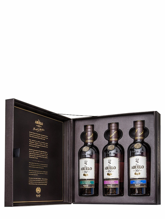 ABUELO 15 ans Finish Tripack 3 x 20 cl - secondary image - Aged rums