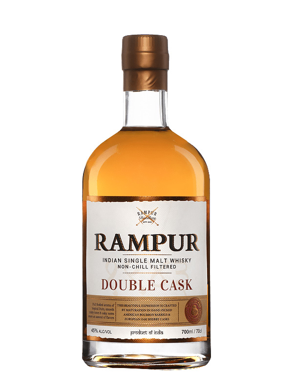 RAMPUR Double Cask Single Malt - secondary image - Whiskies