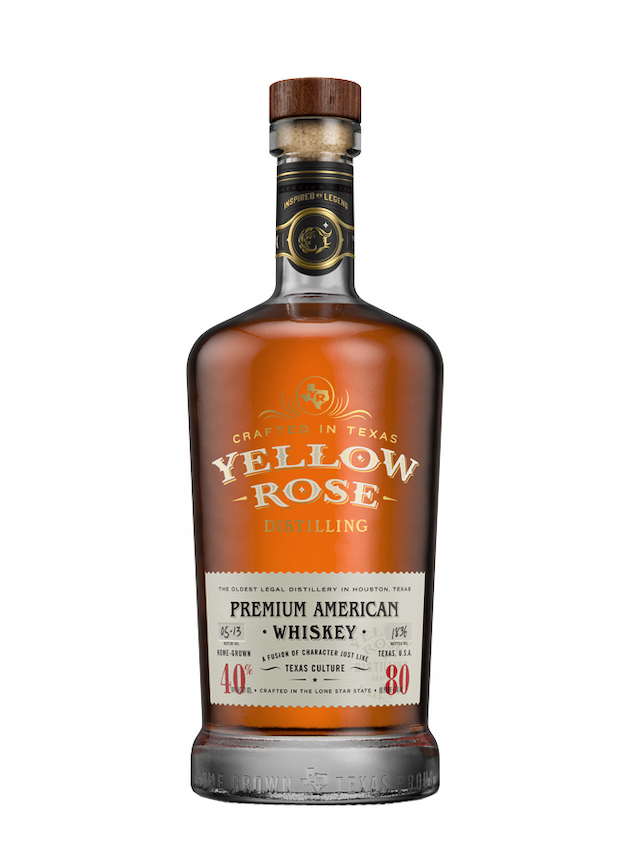 YELLOW ROSE Premium American Whiskey - secondary image - Official Bottler