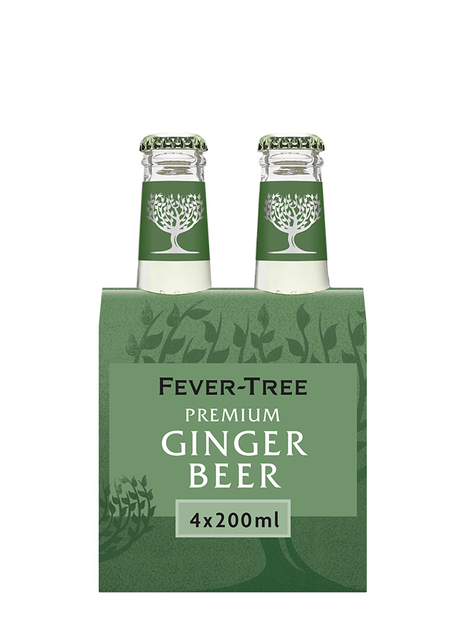FEVER-TREE Premium Ginger Beer Pack 4x200ML Etiquette FR - main image