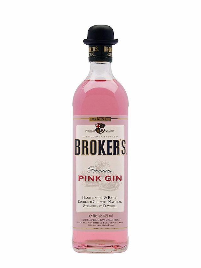 BROKER'S Pink Gin - visuel secondaire - Embouteilleur Officiel