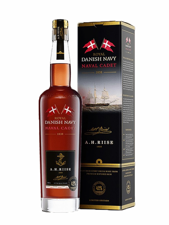 A.H. RIISE Royal Danish Navy Rum - visuel secondaire - Embouteilleur Officiel