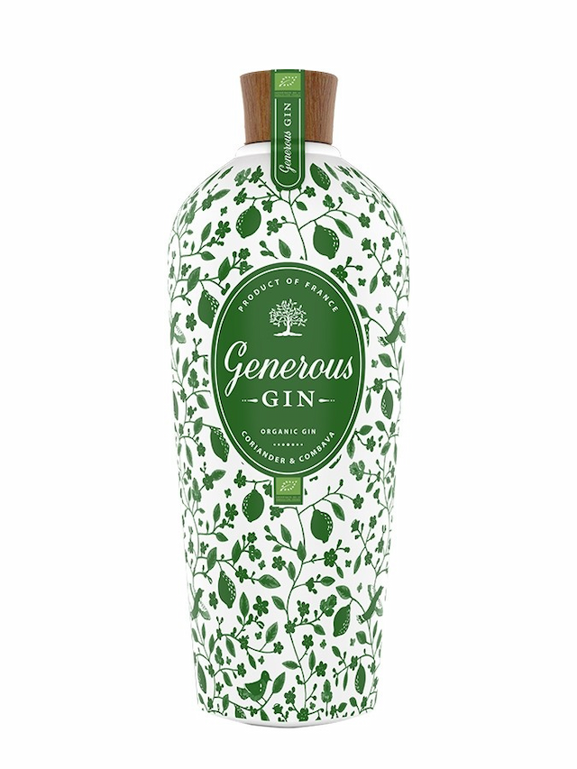 GENEROUS Gin Organic - visuel secondaire - Made in France