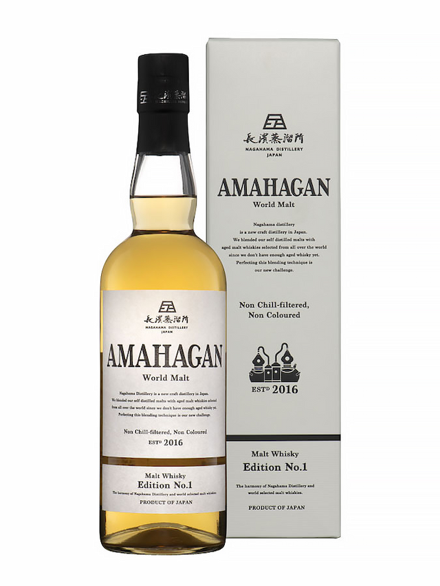 AMAHAGAN Edition No 1 Blended Malt Whisky - visuel secondaire - Whiskies à moins de 100 €