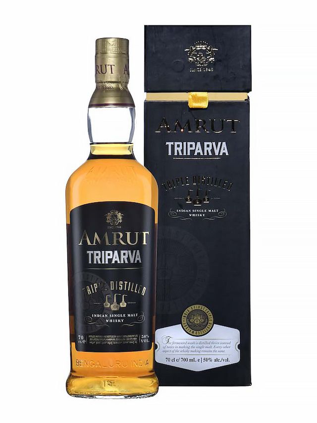 AMRUT Triparva Triple Distilled - visuel secondaire - Whiskies à moins de 100 €