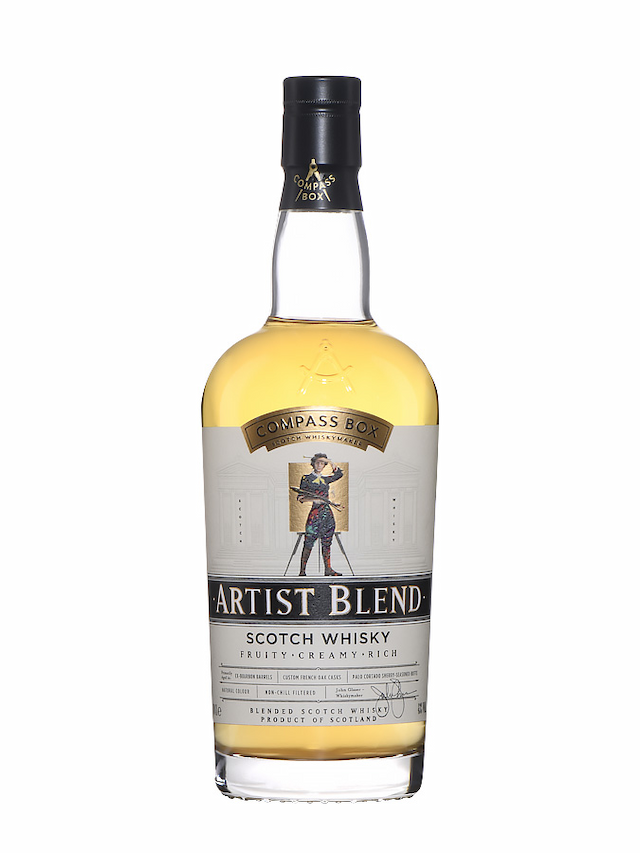 COMPASS BOX Artist Blend - visuel secondaire - Whiskies à moins de 100 €