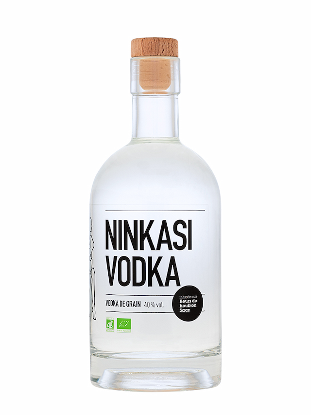 NINKASI Vodka Fleurs de Houblon Saaz bio - visuel secondaire - Spiritueux BIO