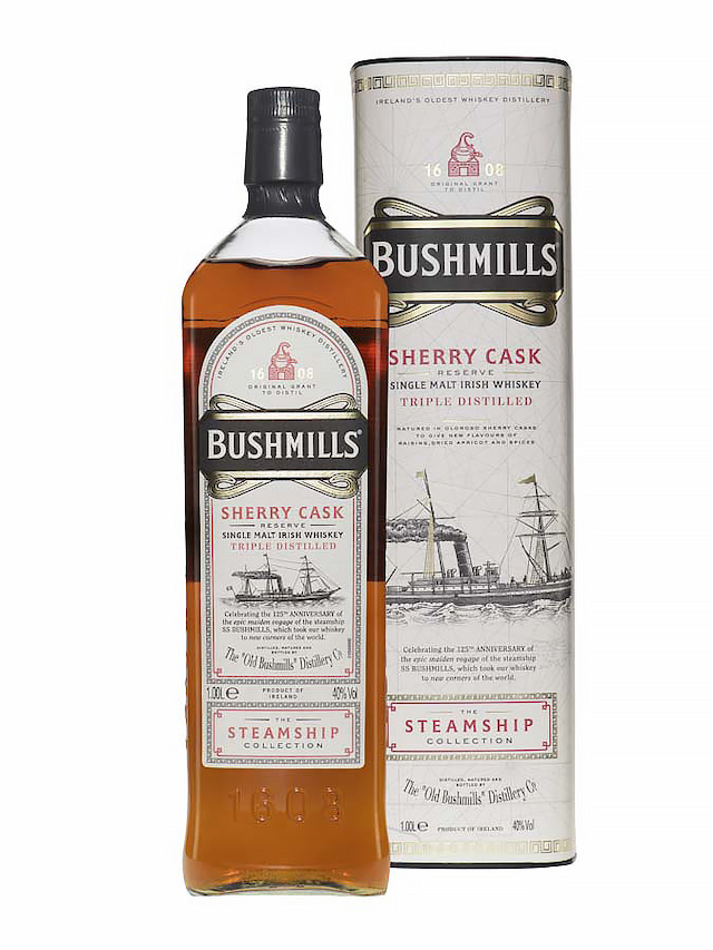 BUSHMILLS Steamship Sherry Cask - secondary image - Single Malt