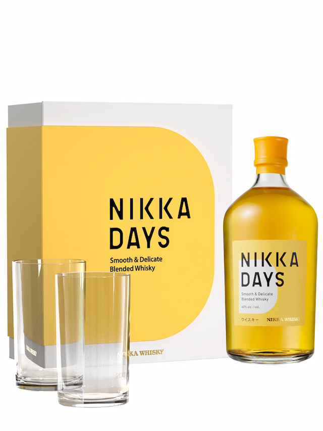 NIKKA Days Coffret 2 Verres - visuel secondaire - Whiskies à moins de 100 €