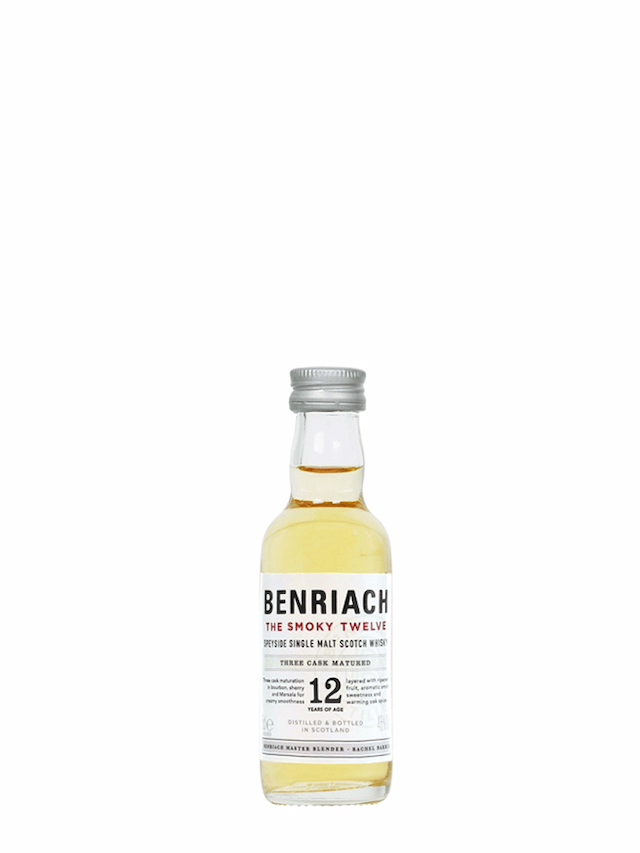 BENRIACH 12 ans The Smoky Twelve Mini - secondary image - Whiskies less than 100 €