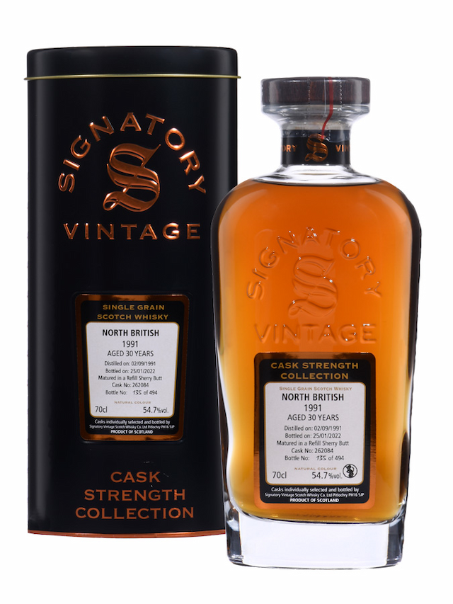 NORTH BRITISH 31 ans 1991 - secondary image - Grain Whisky