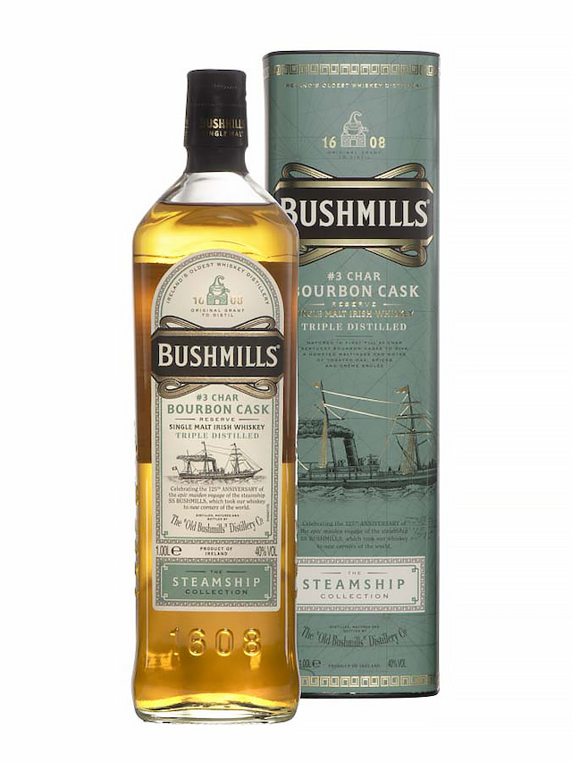 BUSHMILLS Steamship Bourbon cask - visuel secondaire - Whiskies à moins de 50 €
