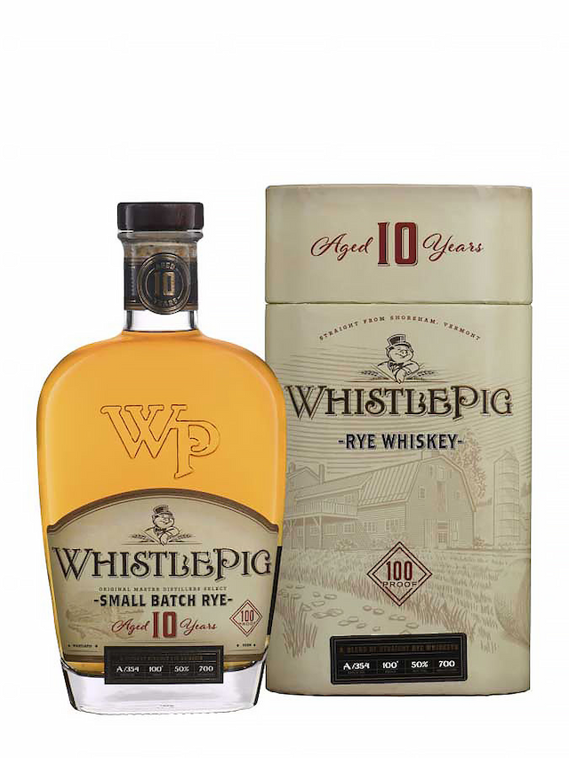 WHISTLE PIG 10 ans Small Batch Rye - visuel secondaire - Whiskies à moins de 100 €