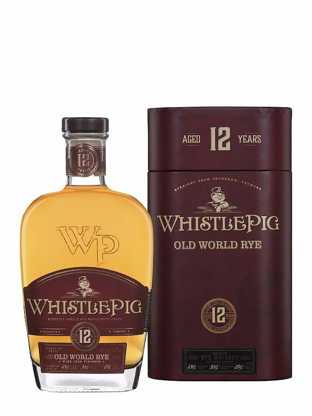 WHISTLE PIG 12 ans Old World Rye