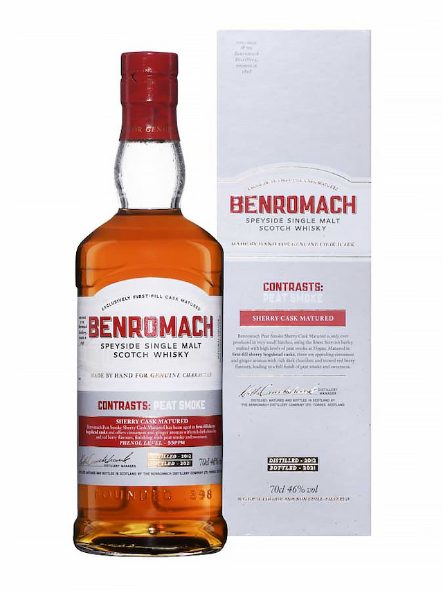 BENROMACH Peat Smoke Sherry - secondary image - World Whiskies Selection