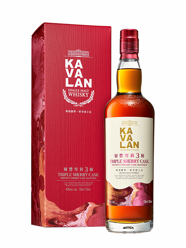 KAVALAN Triple Sherry Cask Single Malt Whisky - secondary image - Sélections