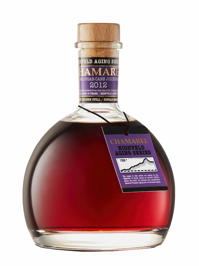 CHAMAREL 2012 Highveld Aging Series Moscatel cask - secondary image - Pure cane juice rums
