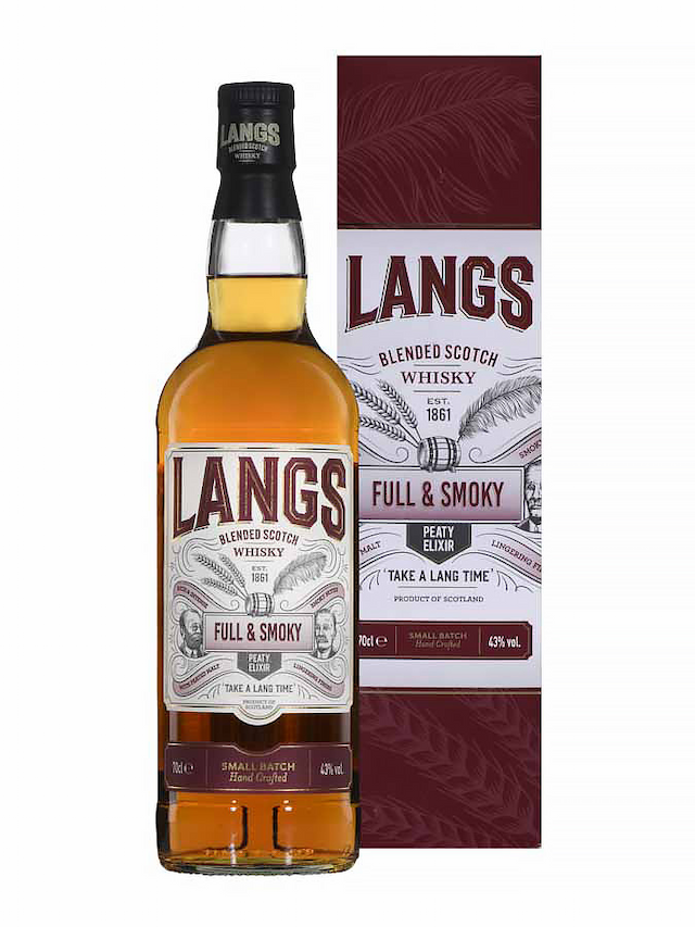LANGS Full & Smokey - visuel secondaire - Whiskies à moins de 100 €