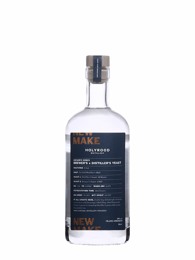 HOLYROOD New Make Spirit Brewers Series No.1 Brewers x Distillers Yeast - secondary image - Official Bottler