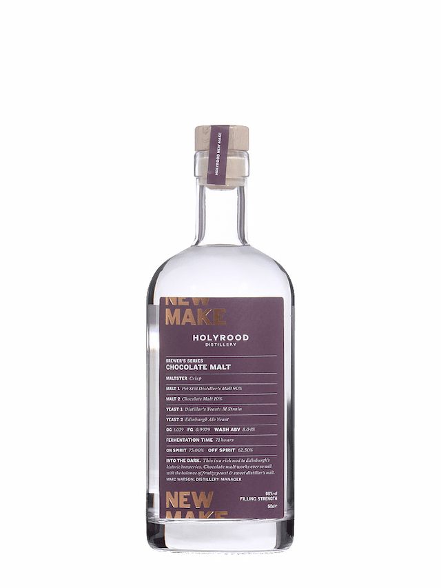 HOLYROOD New Make Spirit Brewers Series No.3 Chocolate Malt - secondary image - Official Bottler