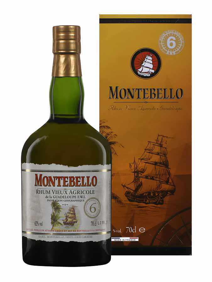 MONTEBELLO Rhum Vieux 6 Ans 42%