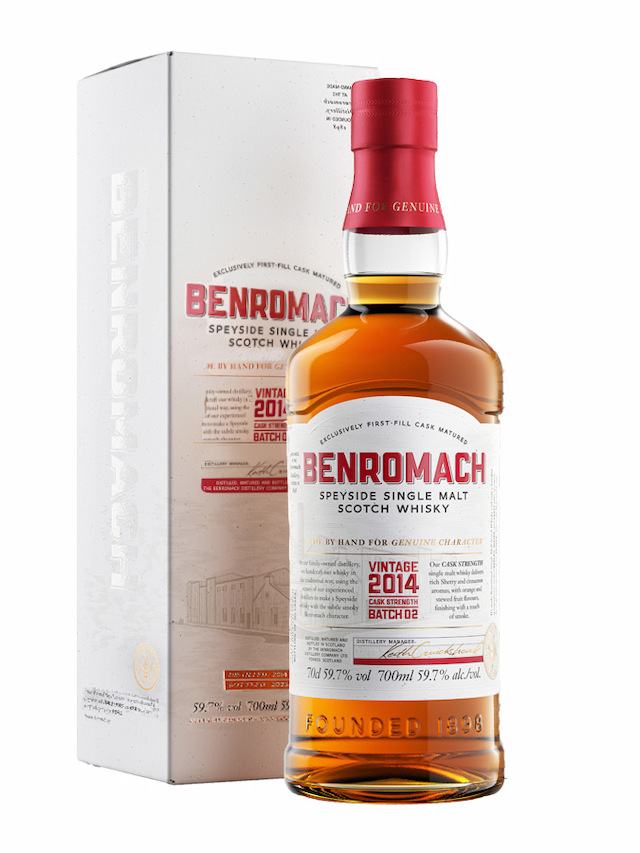 BENROMACH 2014 Vintage Cask Strength Batch 2 - secondary image - Whiskies less than 100 €