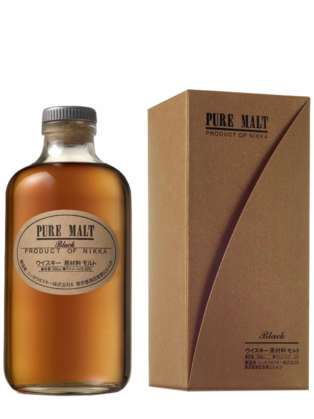 NIKKA Pure Malt Black - secondary image - Whiskies less than 100 €