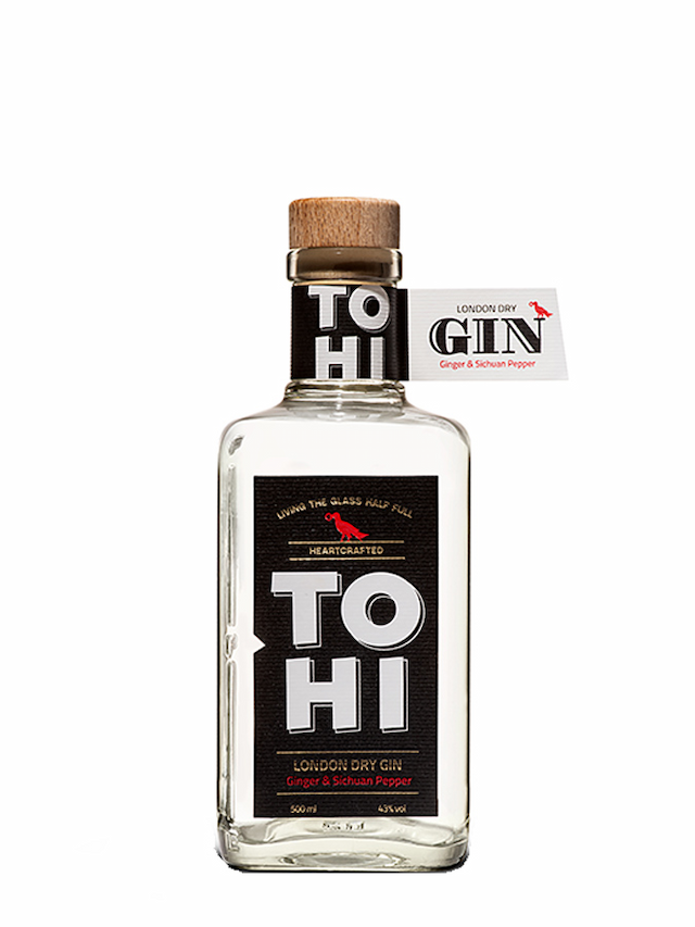 TOHI London Dry Gin Ginger & Sichuan Pepper - secondary image - Gin