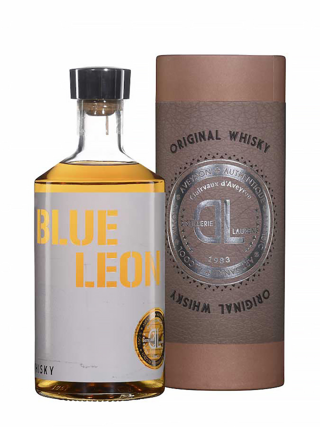 LAURENS Blue Leon Whisky - secondary image - French whiskies aged in ex-wine casks