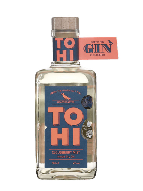 TOHI Cloudberry Mist Nordic Dry Gin - secondary image - Sélections