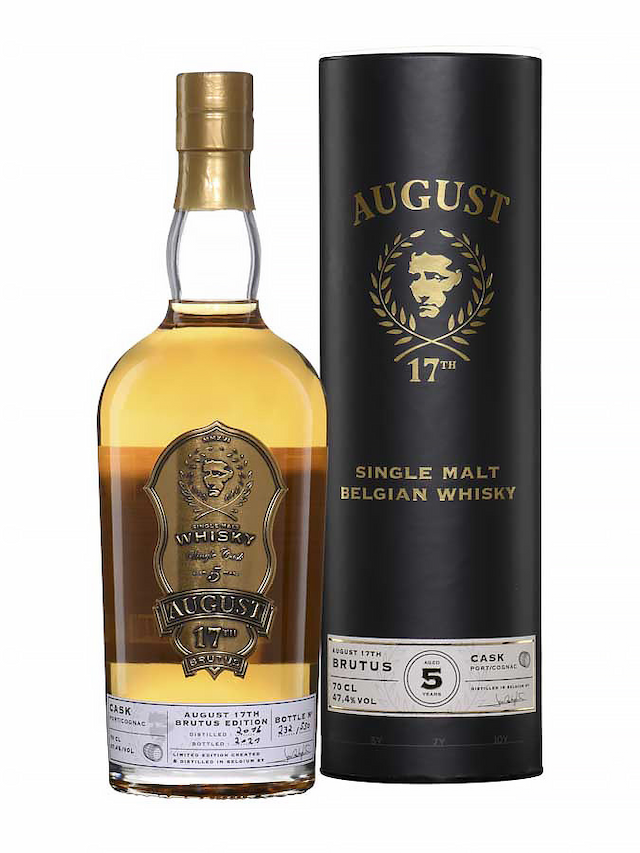 WAVE 5 ans August 17th Brutus Single Malt - secondary image - Whiskies less than 100 €