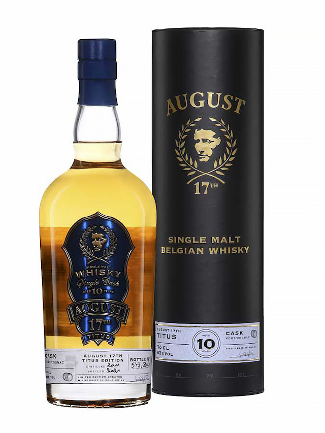 WAVE 10 ans August 17th Titus Single Malt - secondary image - Whiskies less than 100 €