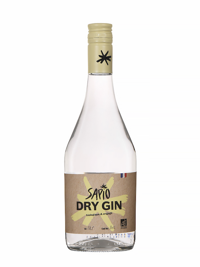SAPIO Gin Dry Bio - visuel secondaire - Spiritueux BIO