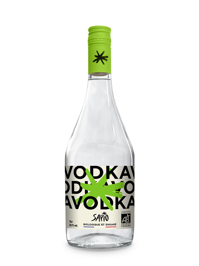 SAPIO Vodka Bio - visuel principal