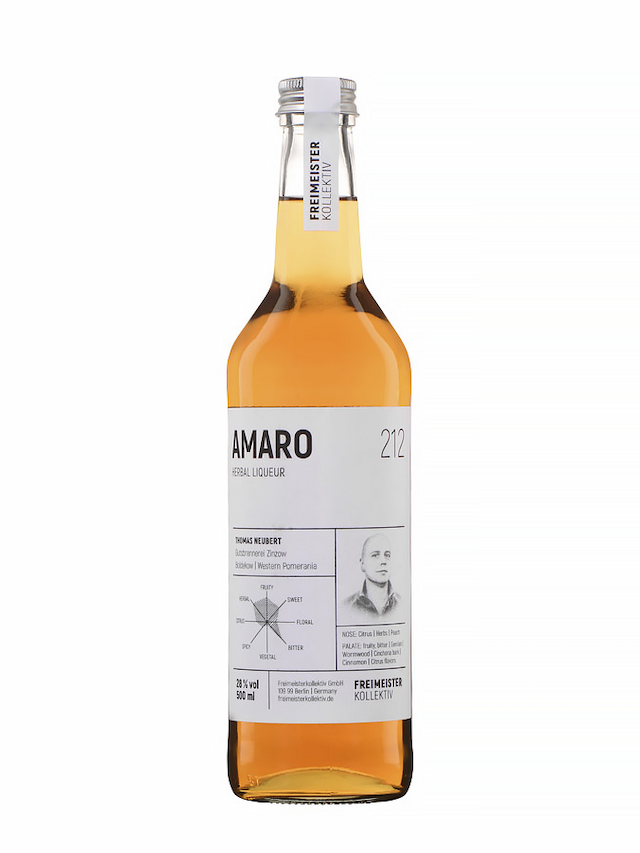 FREIMEISTERKOLLEKTIV Amaro 212 - visuel secondaire - Cocktail Bitters