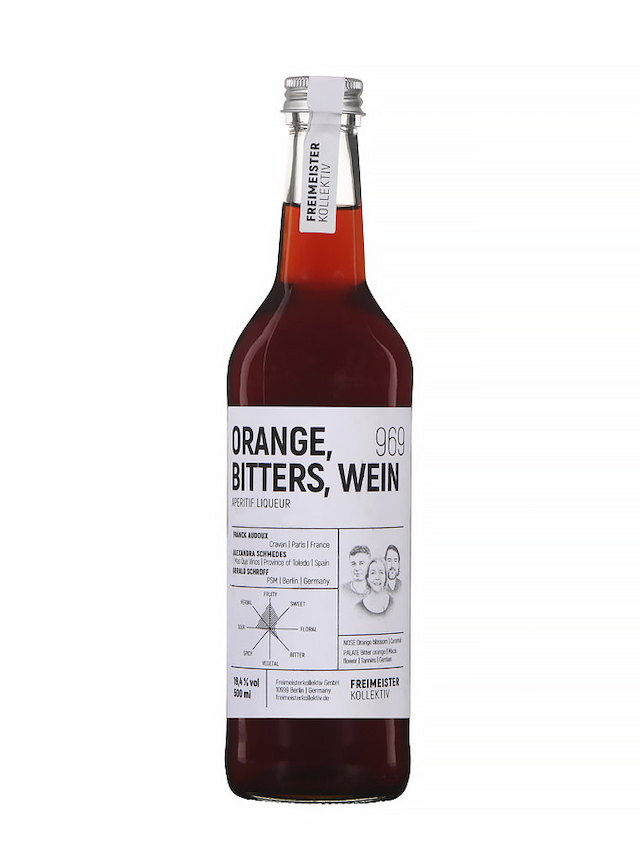 FREIMEISTERKOLLEKTIV Orange, Bitters, Wein 969 - visuel secondaire - Embouteilleur Officiel