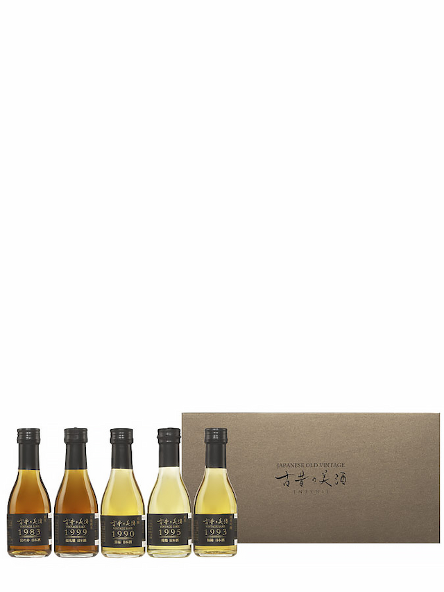 INISHIE SHIKO Coffret 5 x 18cl - secondary image - Coffrets Sakés