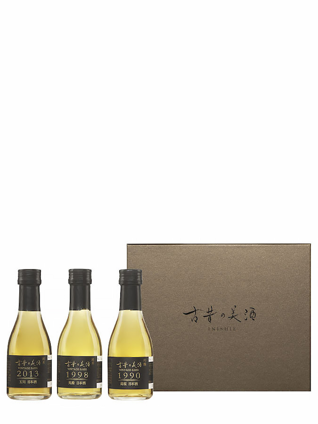INISHIE KYOTO Coffret 3 x 18cl - secondary image - Sake Privilege sales
