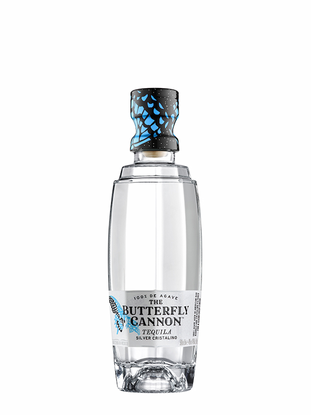 THE BUTTERFLY CANNON Silver Cristalino - secondary image - Tequila 100% agave