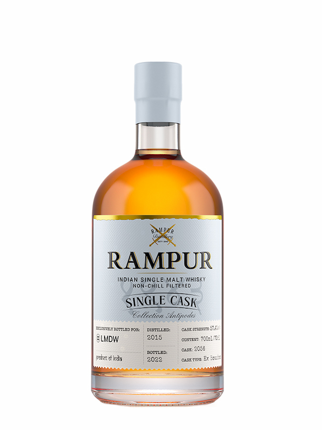 RAMPUR 7 ans 2015 Bourbon Barrel Antipodes - secondary image - Whiskies